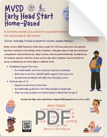 MVSD Early Head Start Home-Based