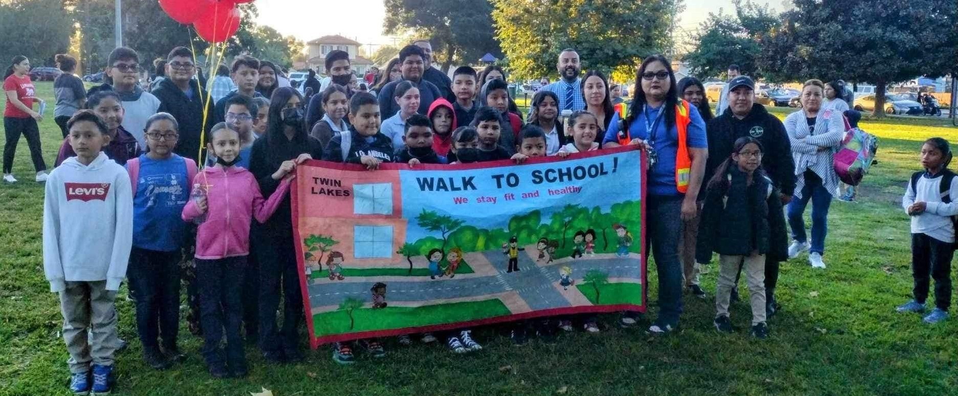 Walk to School Event