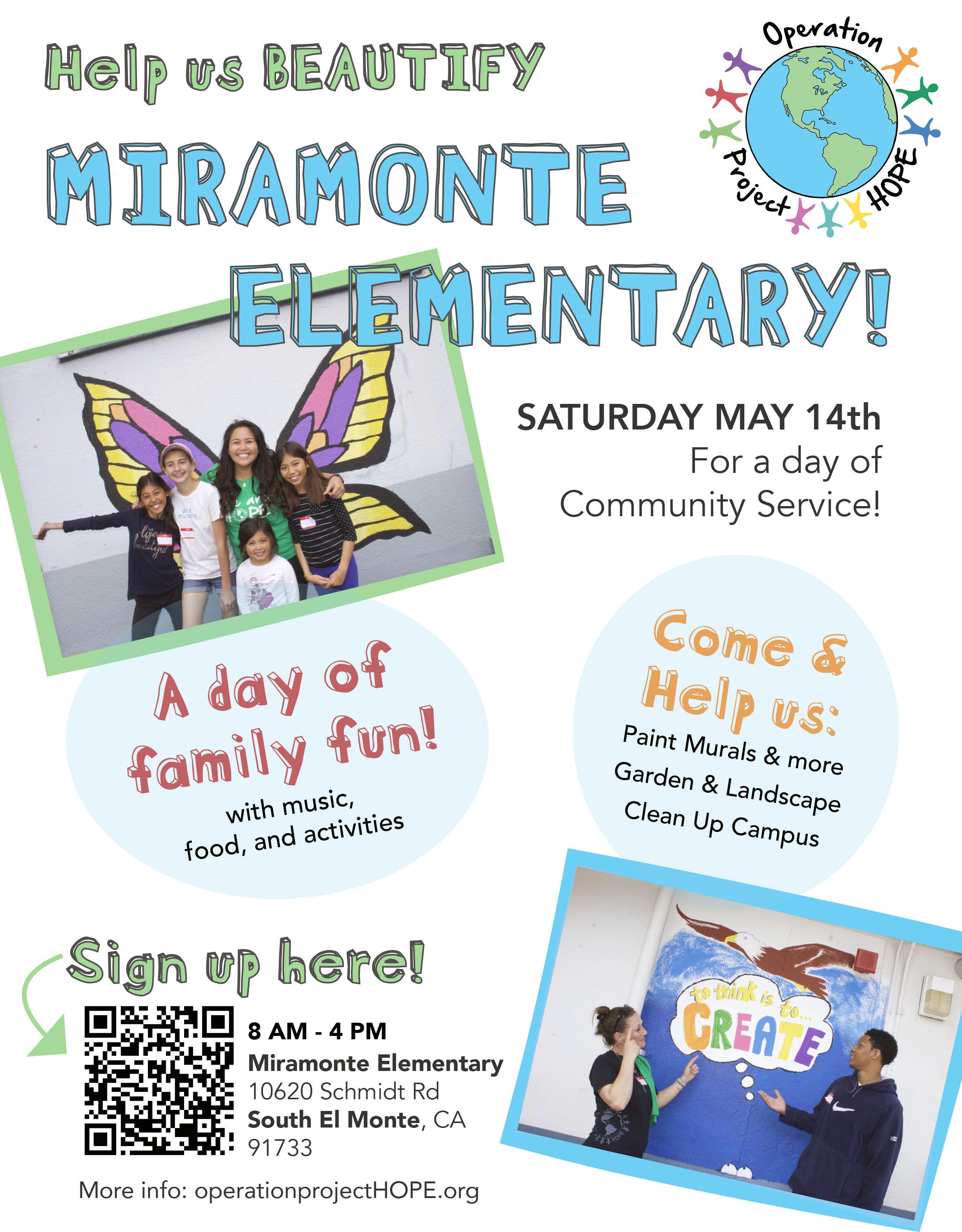 This is the image for the news article titled Day of Community Service - May 14 at Miramonte