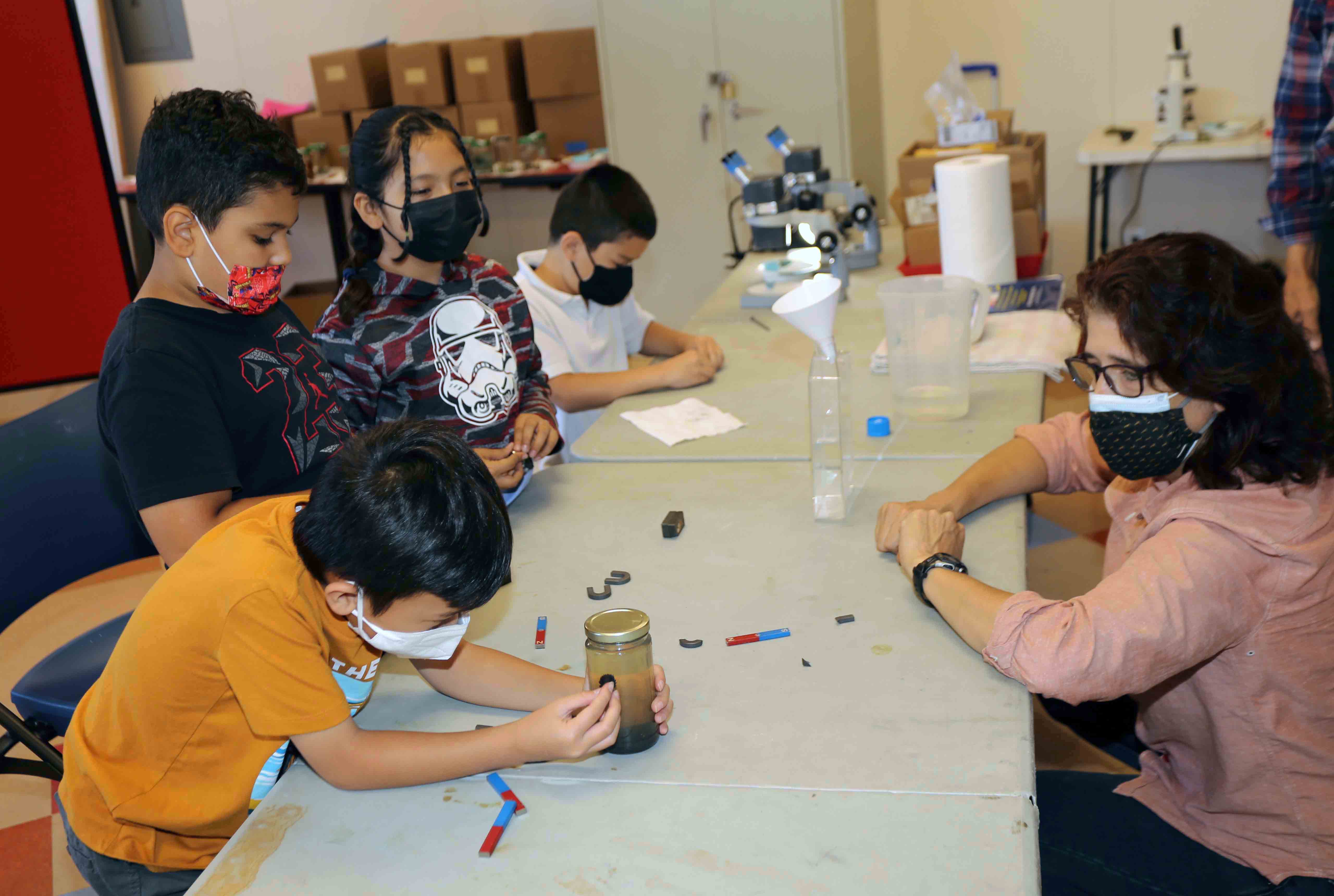 This is the image for the news article titled Summer Science Academy Provides Hands-on Learning