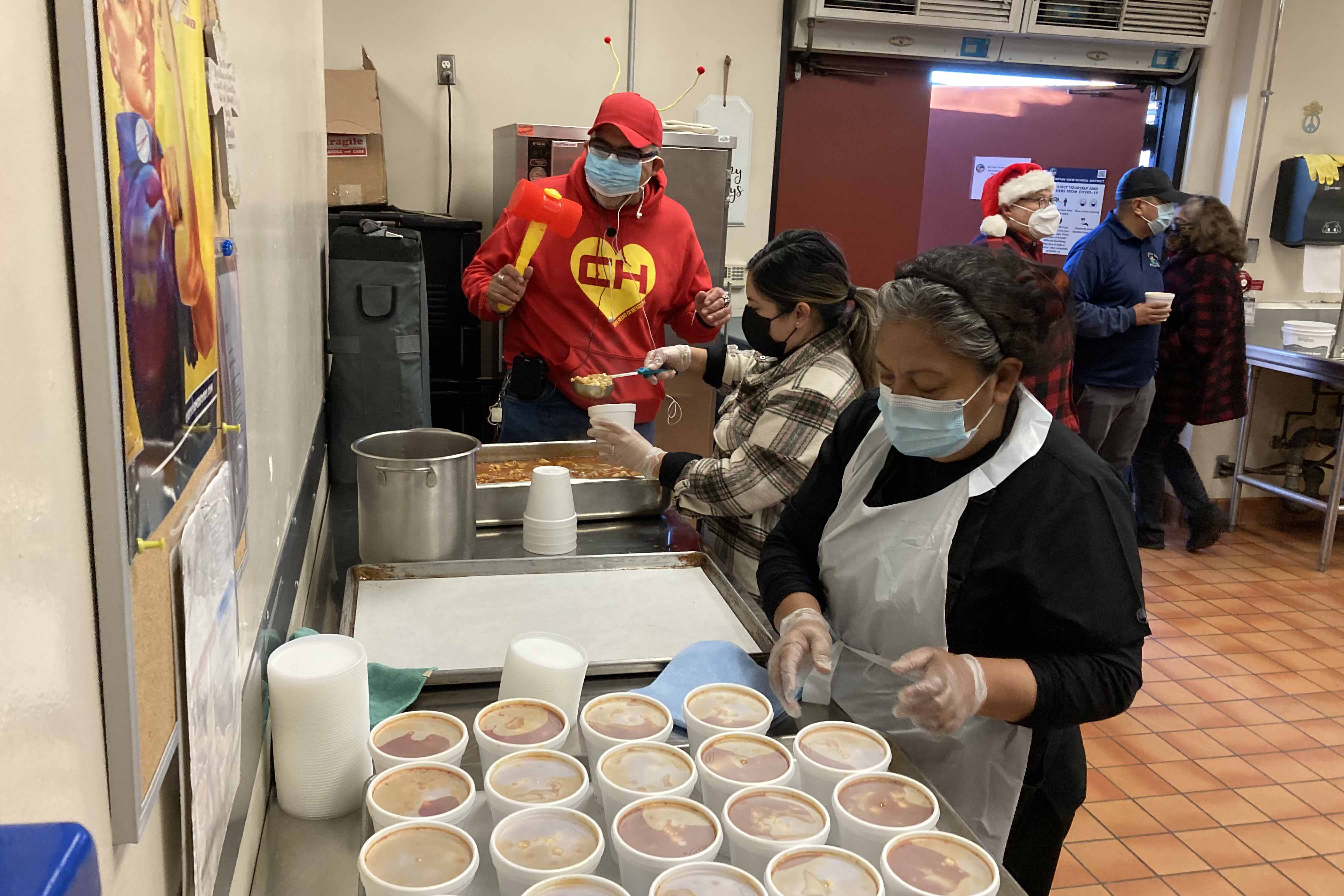 This is the image for the news article titled Drive-Thru  Menudo Breakfast a Success