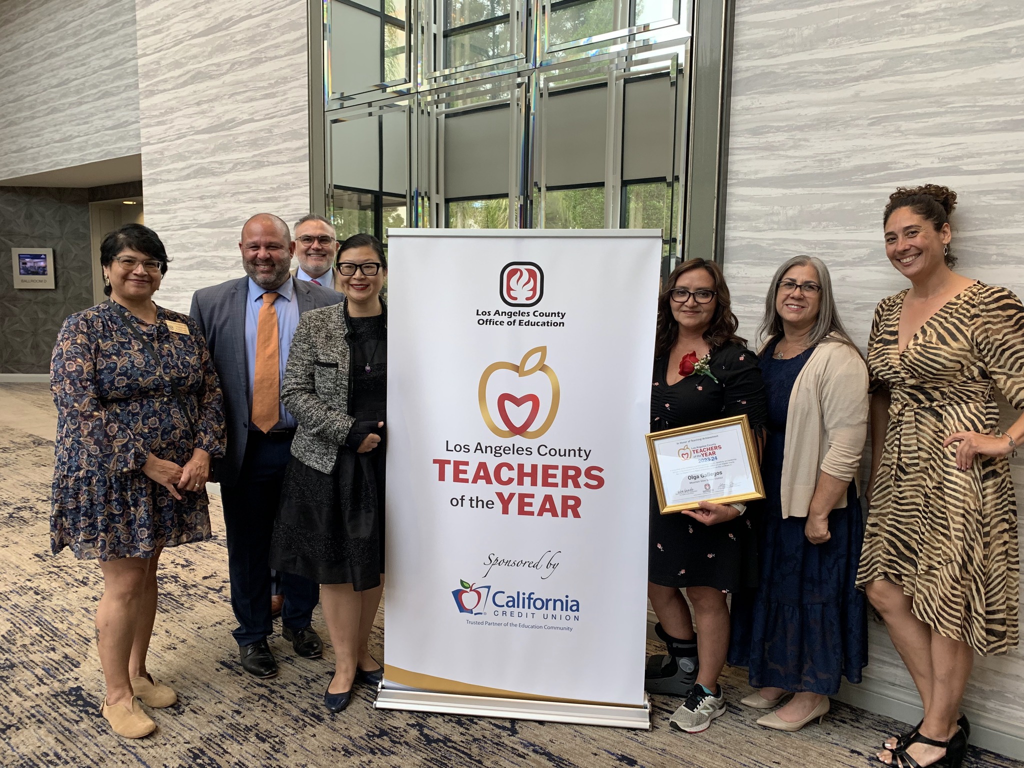 This is the image for the news article titled Olga Gallegos 2023-24 District Teacher of the Year