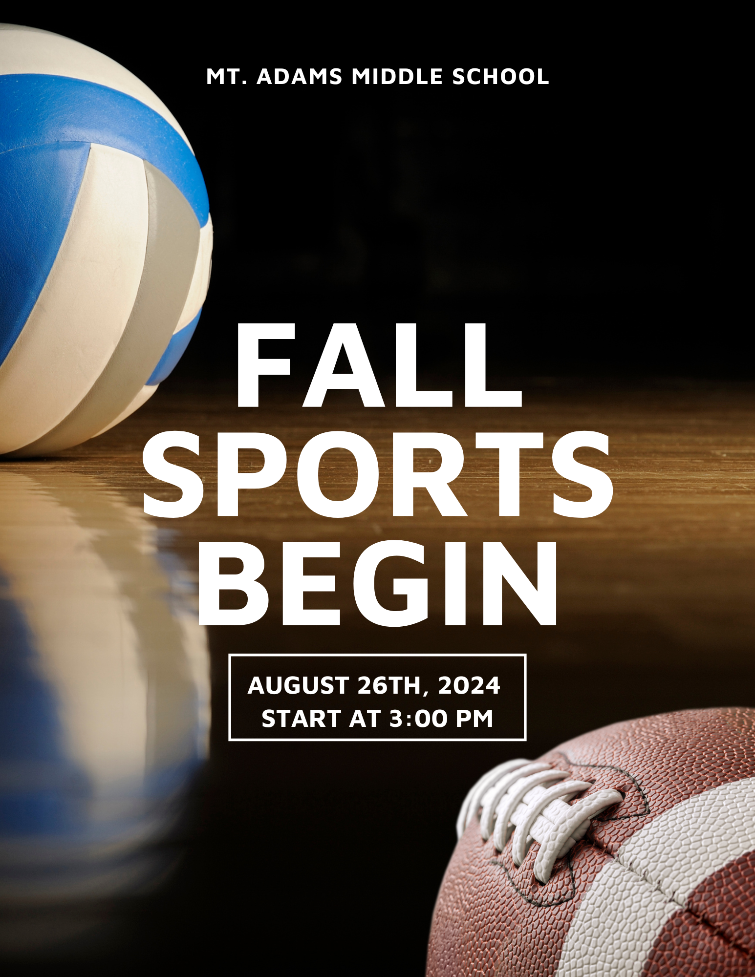 Fall Sports Begin