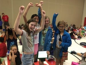 Congratulations to the four winners of the competition from John Strange Elementary!