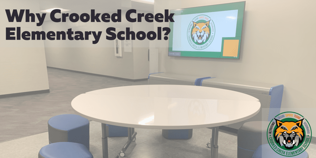 CC Banner common area within Crooked Creek