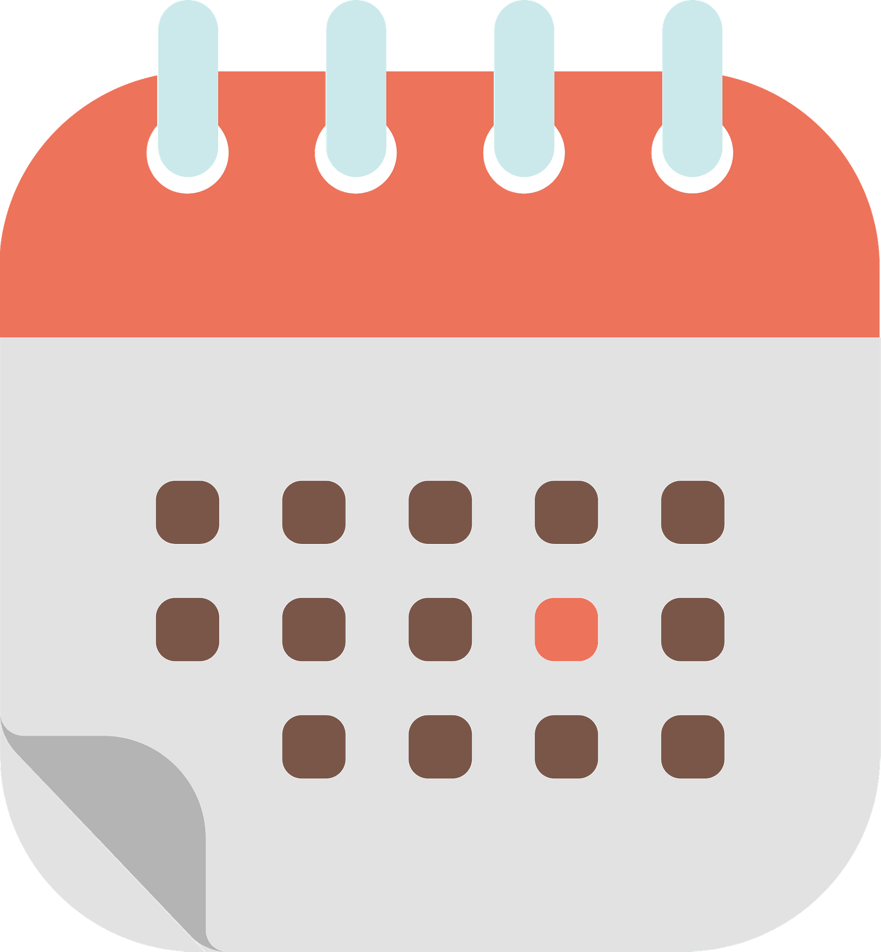 Calendar clipart. Free download transparent .PNG | Creazilla