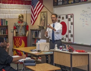 Mr Perkins 2013 Teacher of the Year