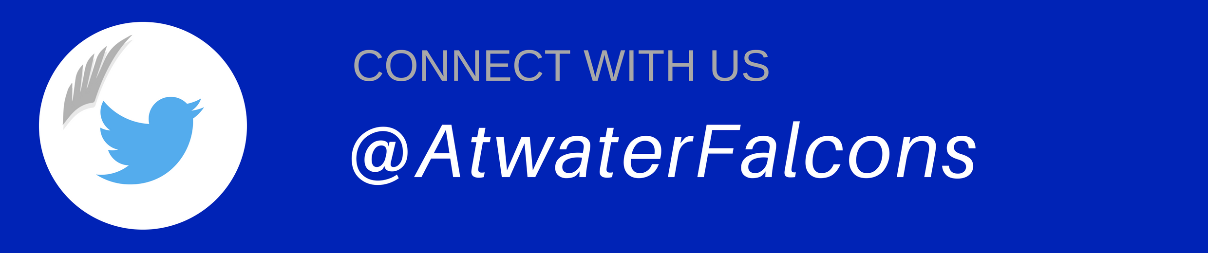 Twitter @AtwaterFalcons