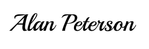 Background image: Alan Peterson Signature