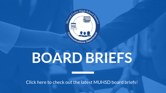 Board Briefs: Check out the latest MUHSD board briefs