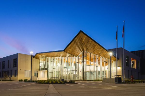 performing arts center at the high school