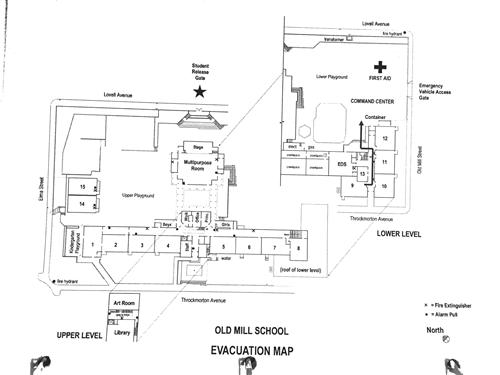 Evacuation Map 