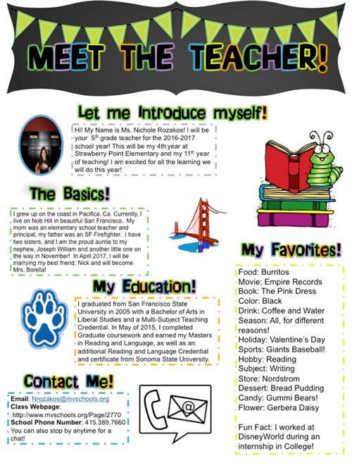 Meet the Teacher