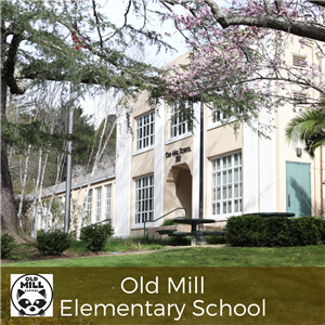 Old Mill Elementary School entrance 