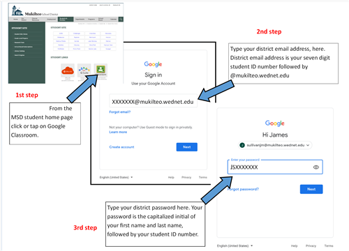 Google Classroom sign in 