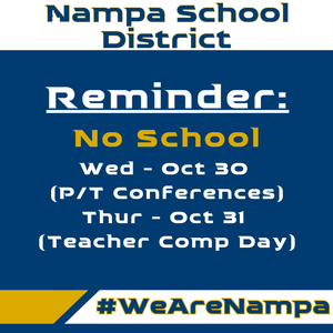 No School 1030 and 1031