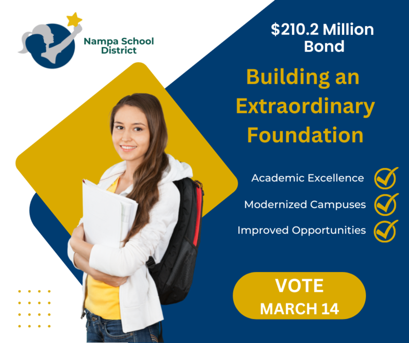 Bond graphic showing theme (Building and extraordinary foundation) with an image of a girl