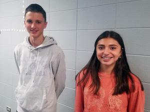 Luciano Ingrassano and Natalie Coronado