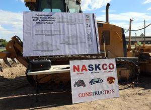 A rendering of the home being built by NSD students.