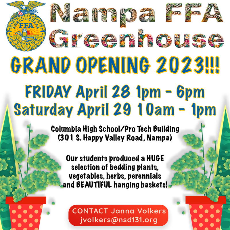 Nampa FFA Plant Sale