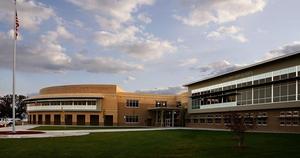 columbia high school front of building