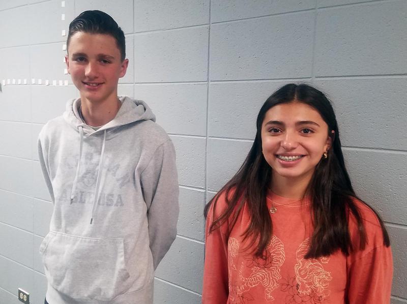 Luciano Ingrassano and Natalie Coronado