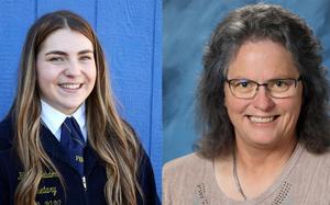 Photo of Katie Hebdon and Tami Frank.