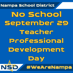 No School September 29