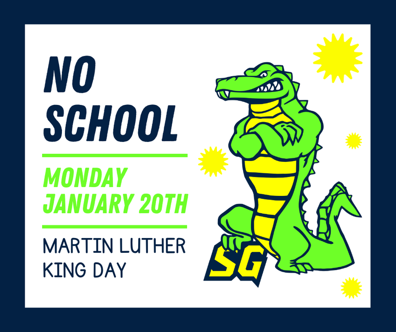 No School - January 20th