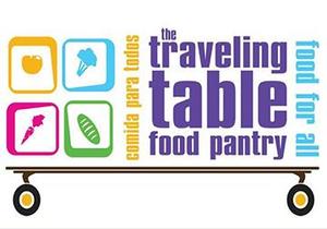Traveling Table logo, which includes icons of healthy foods and the name of the program.