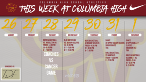 graphic of calendar week