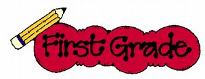 First Grade clipart graphic