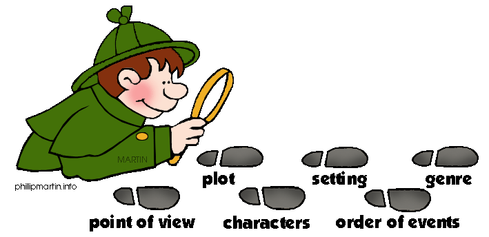 Story Elements detective clipart