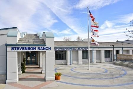 Image of the front of the school building.