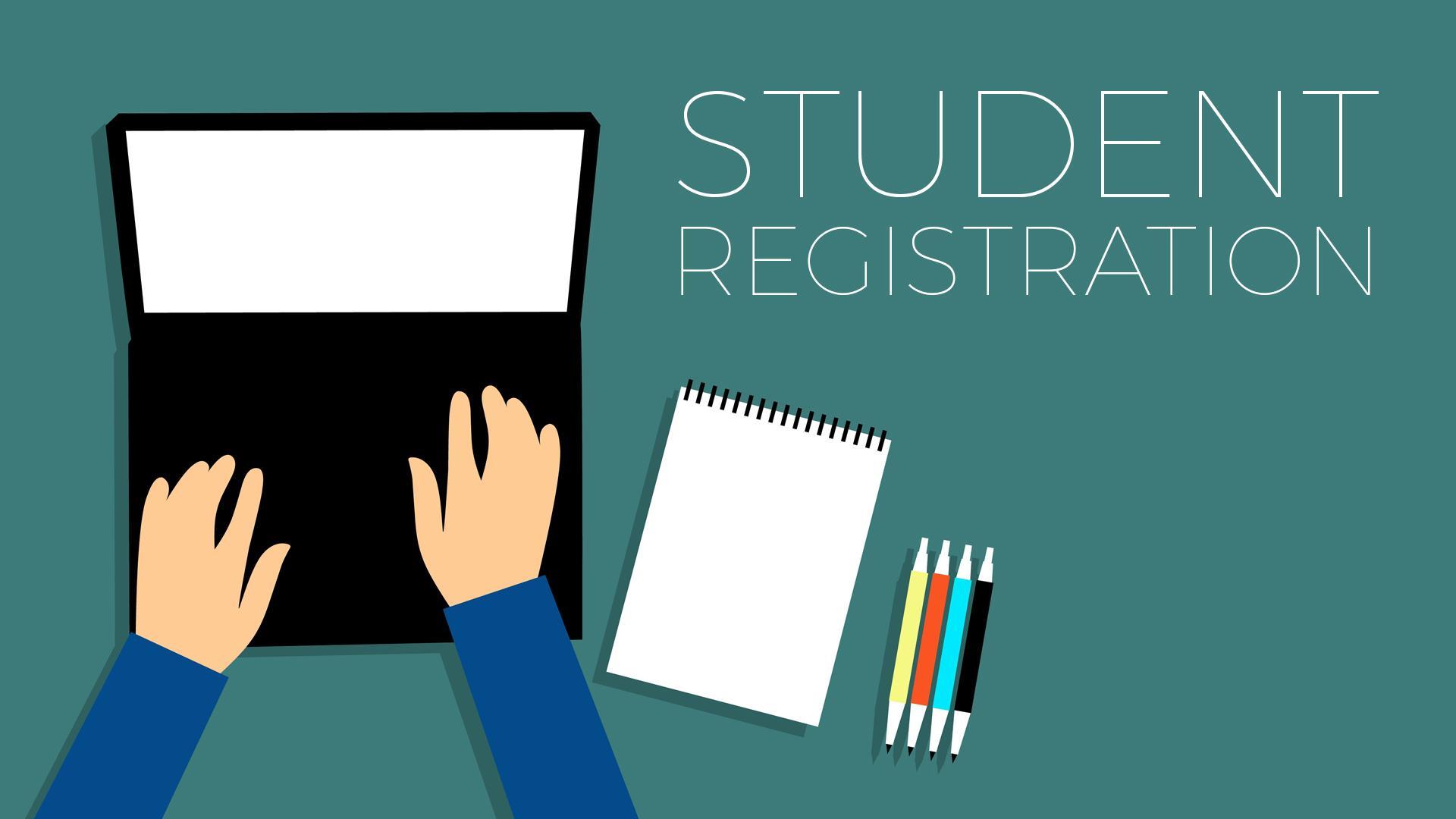 Online registration for students