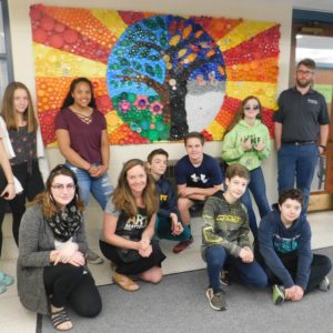 Bottle Cap Mural comes to Fruition