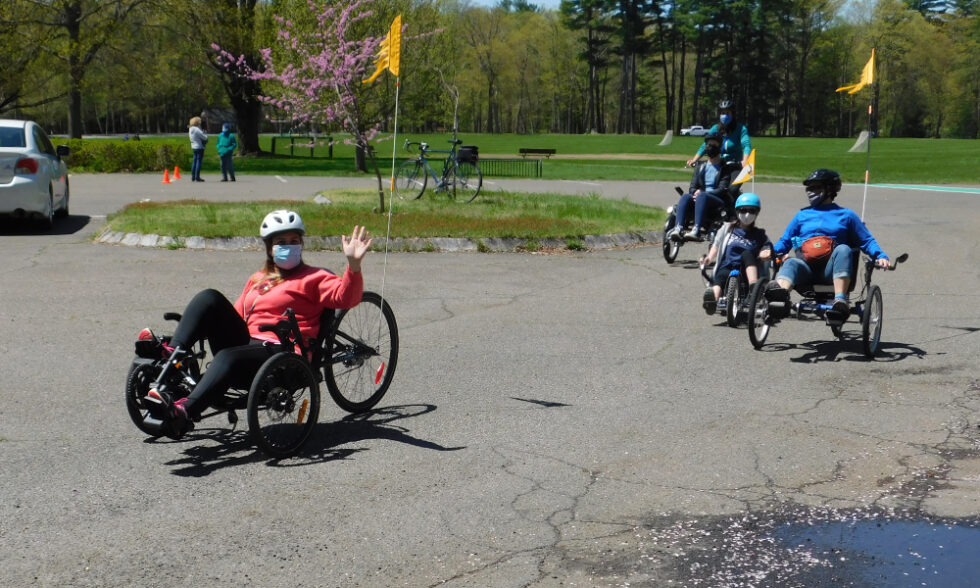 JFK Students Experience Adaptive Cycling