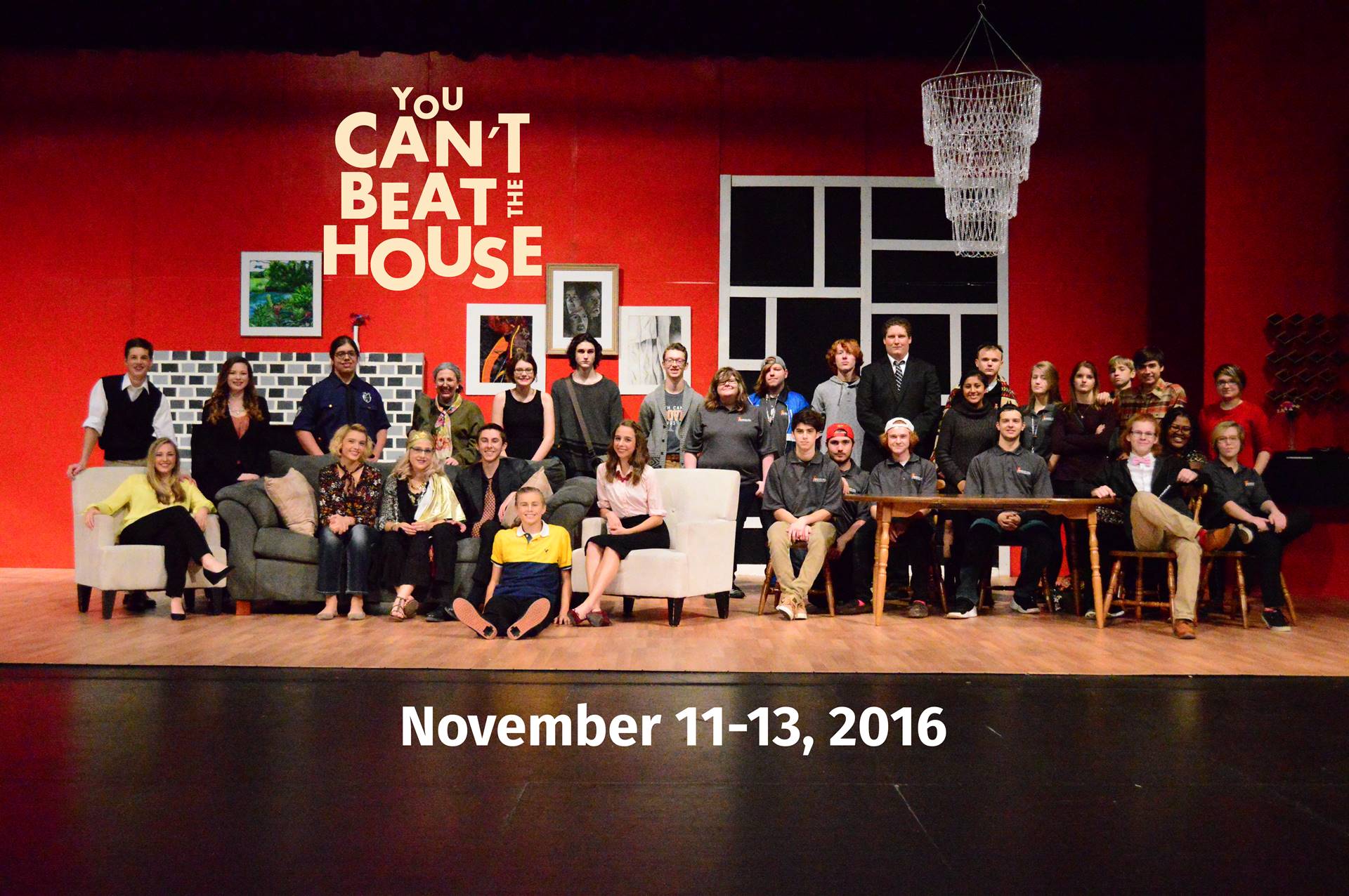 2016 - You Can&#39;t Beat the House Cast/Crew Photo