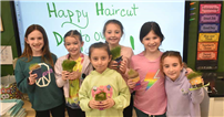 Second graders welcomed spring at John G. Dinkelmeyer Elementary School by growing their own grass.  thumbnail266098
