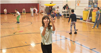 Students at Martin Avenue Elementary School recently enjoyed the circus arts unit in physical education classes. thumbnail266192