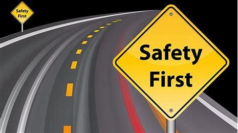 Safety First Image for Transportation