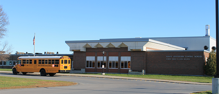 High School front of building