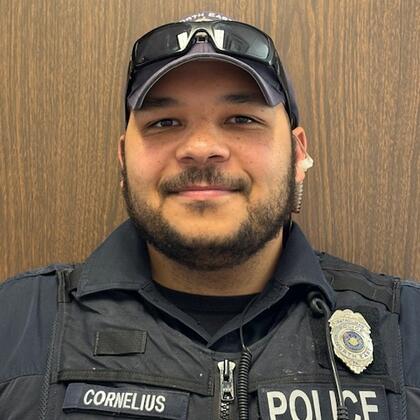 Photo of Officer Spencer Cornelius