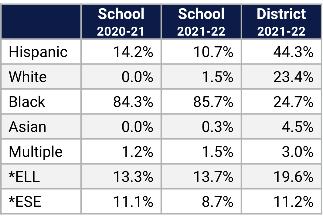 Ivey Lane ES Demographics