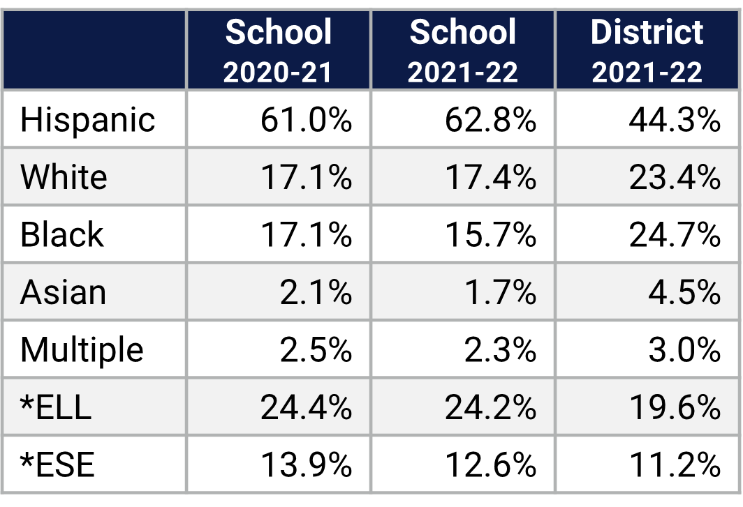 Lake George ES Demographics