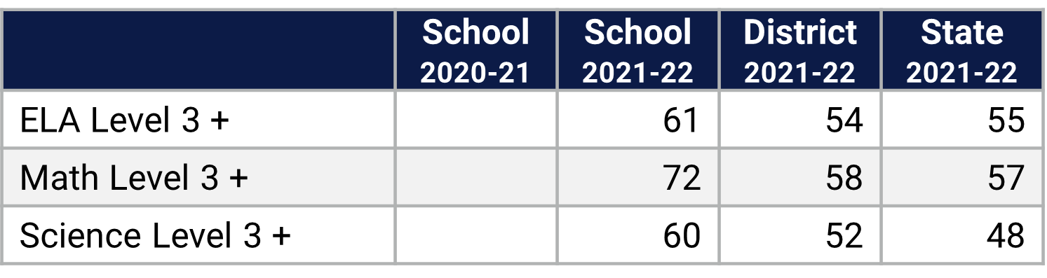 Village Park ES Florida Statewide Assessment Data