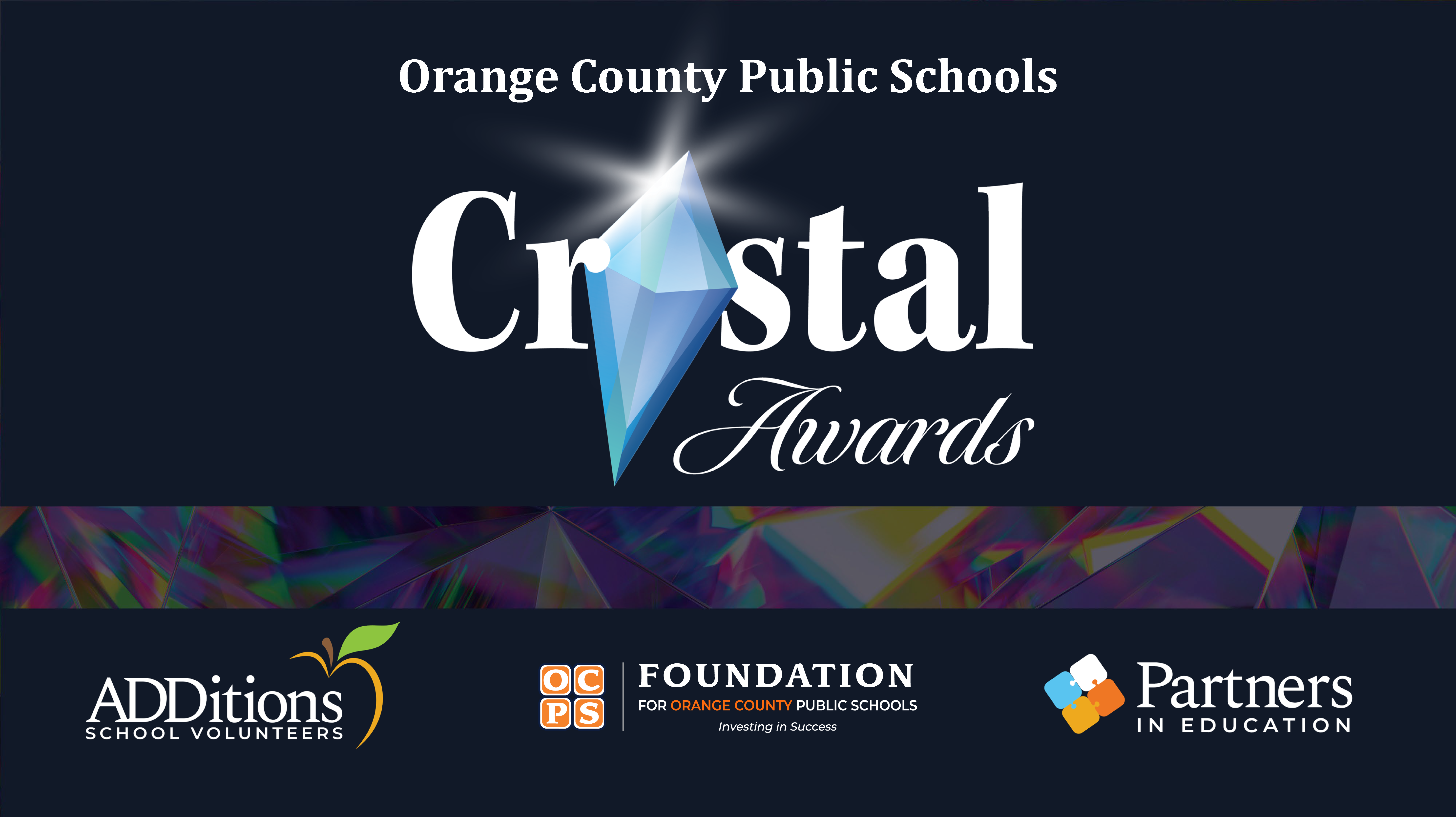 OCPS Crystal Awards logo