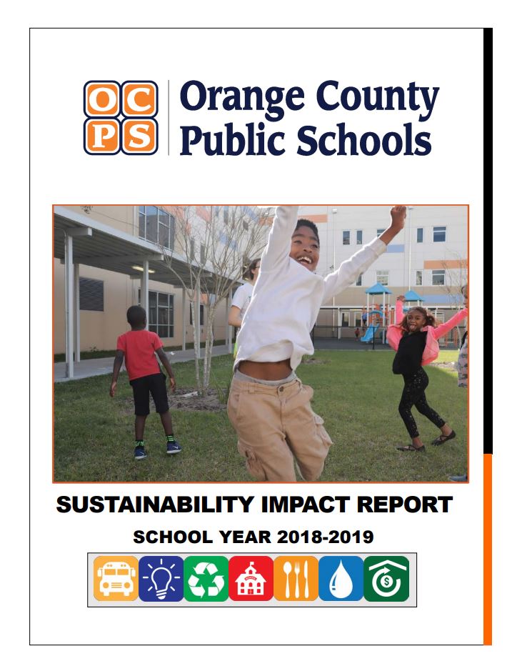 2018-2019 Sustainability Report Cover