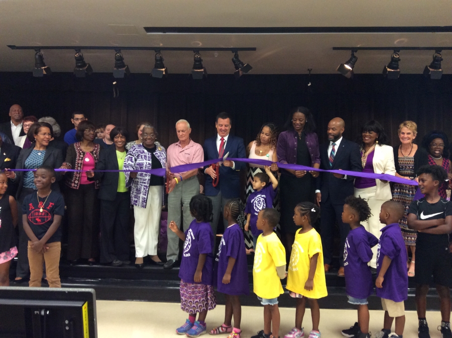 OCPS ACE cutting of the ribbon