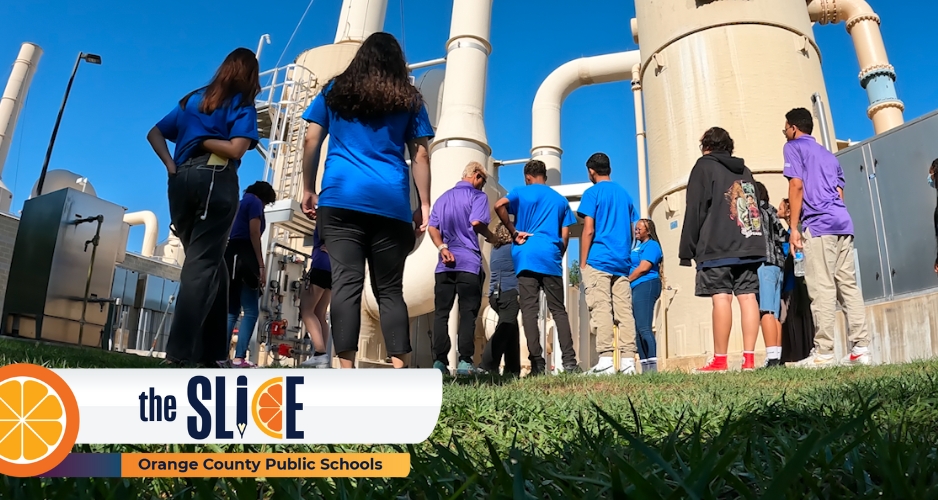 University HS students get a tour of OUC water facility 